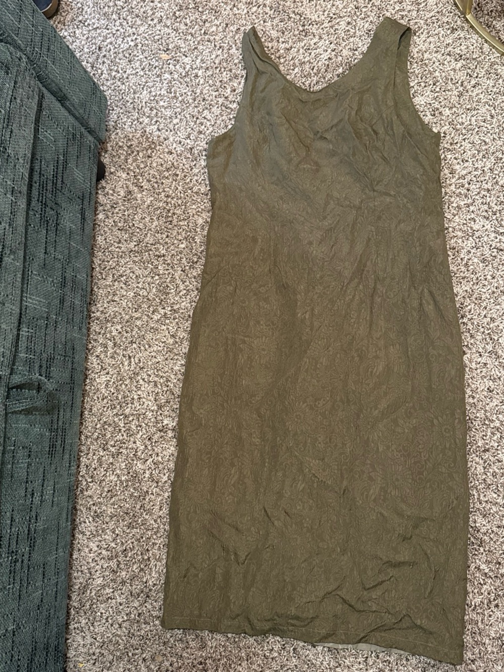 Vintage Cocoon Bay Green Dress